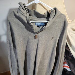 Polo 3/4 zip sweater 2X